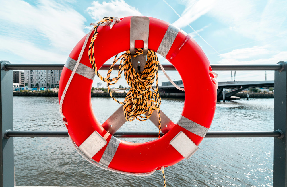 A rescue ring